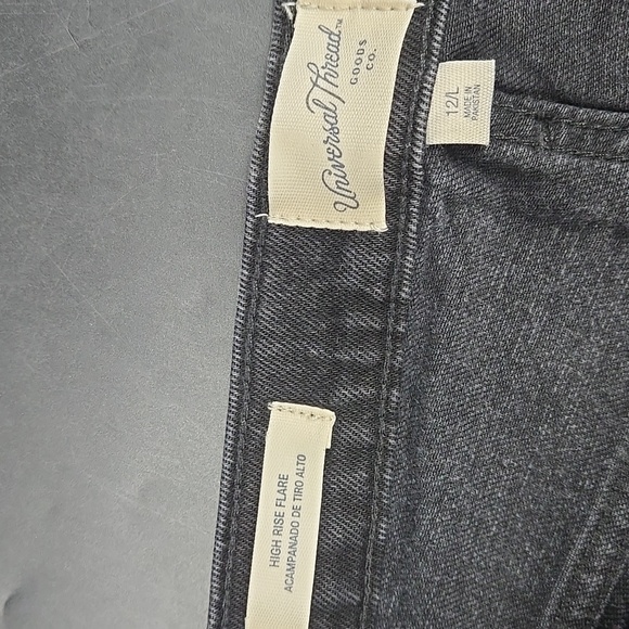 NEW Universal Thread High Rise Flare Comfort Stretch 12 Long - Picture 4 of 13